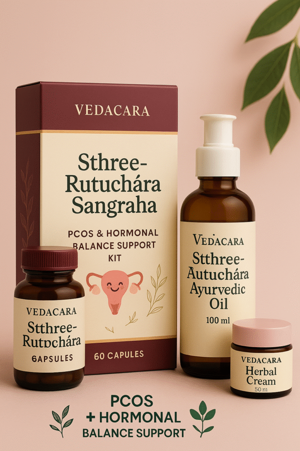 Sthree Rutuchāra Saṅgraha-PCOS & Hormonal Balance Kit - Image 3