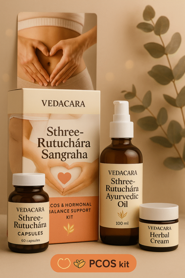 Sthree Rutuchāra Saṅgraha-PCOS & Hormonal Balance Kit - Image 2